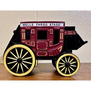 Diecast Metal Bank - collectors edition Wells Fargo Stage Coach